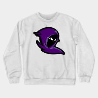 Hooded Mascot Logo Crewneck Sweatshirt